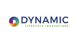 Logo of Dynamic Lifecycle Innovations with a green and blue circular icon.