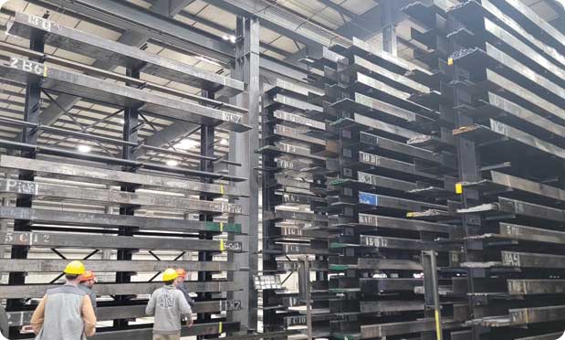 metal supplier warehouse